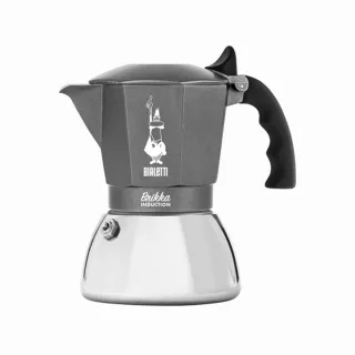 【Bialetti 比亞樂堤】Brikka 加壓摩卡壺 4人份 升級款 電磁爐 IH爐可用  平輸品(電磁爐 IH爐可用)