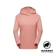 【Mammut 長毛象官方直營】Selun FL Sun Hoody Women 機能套頭連帽上衣 石英粉 女款 #1016-01430
