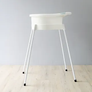 【PUKU 藍色企鵝】mini 初生 浴盆 澡盆組 20L(含專用增高架)