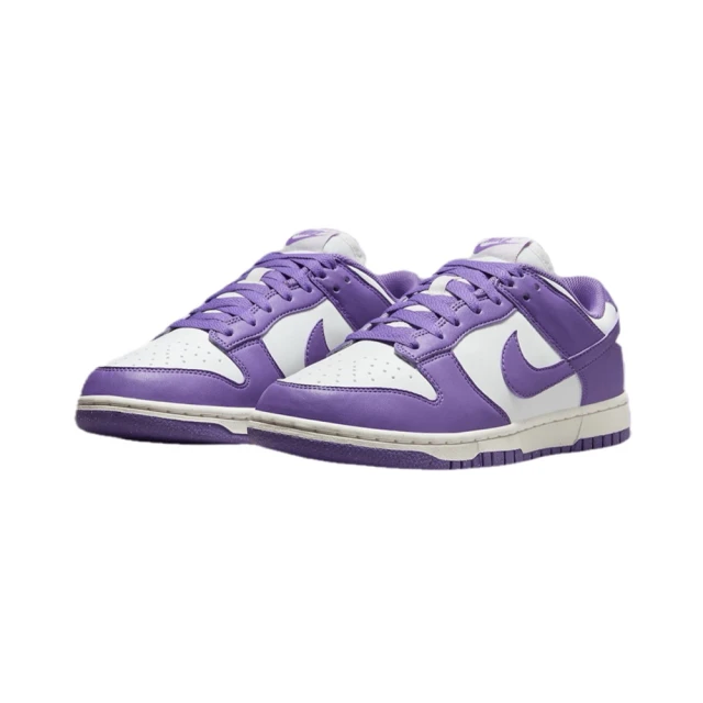 NIKE 耐吉 W Dunk Low Next Nature 女 休閒鞋 經典 低筒 葡萄 奶油白 DD1873-108