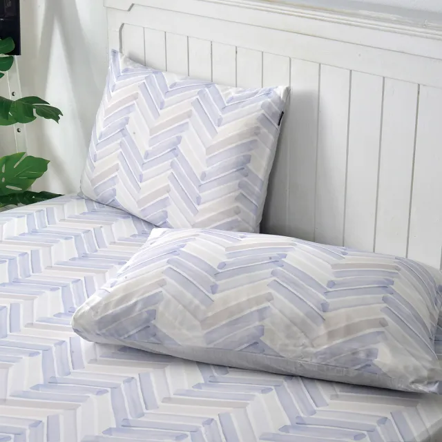 【Great Living 格蕾寢飾】La Belle 超COOL超涼感信封枕套2入(多款任選)