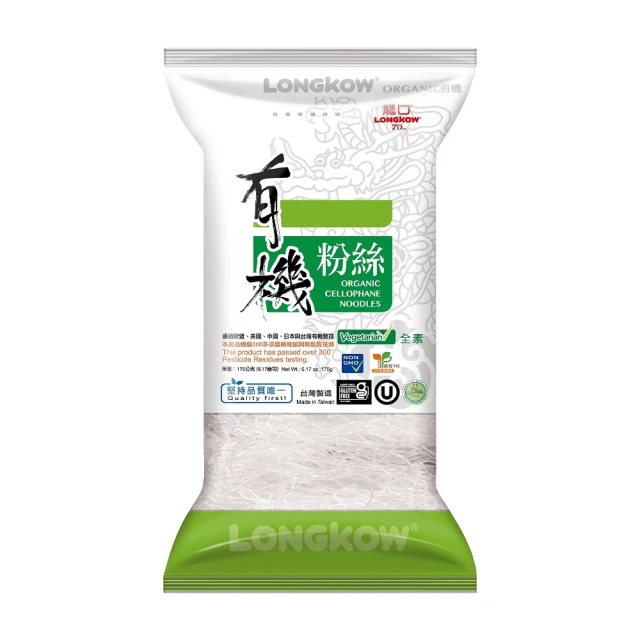 龍口食品 有機粉絲(175g*6包)