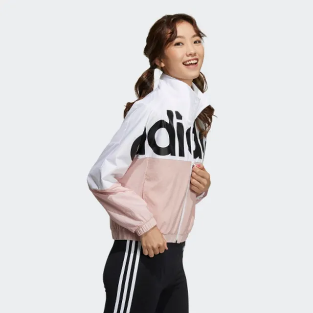 【adidas 愛迪達】運動服 風衣外套 女外套 W ICONS+ TOP(H36714)