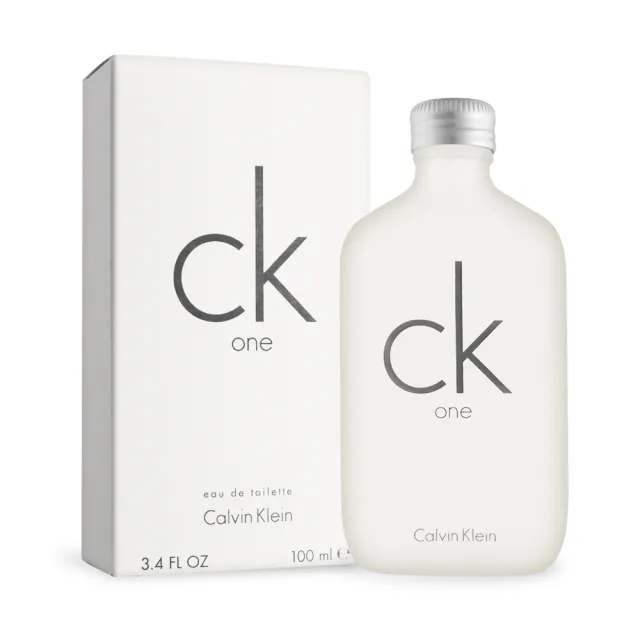 【CALVIN KLEIN】CK ONE中性淡香水(100ml-專櫃公司貨)