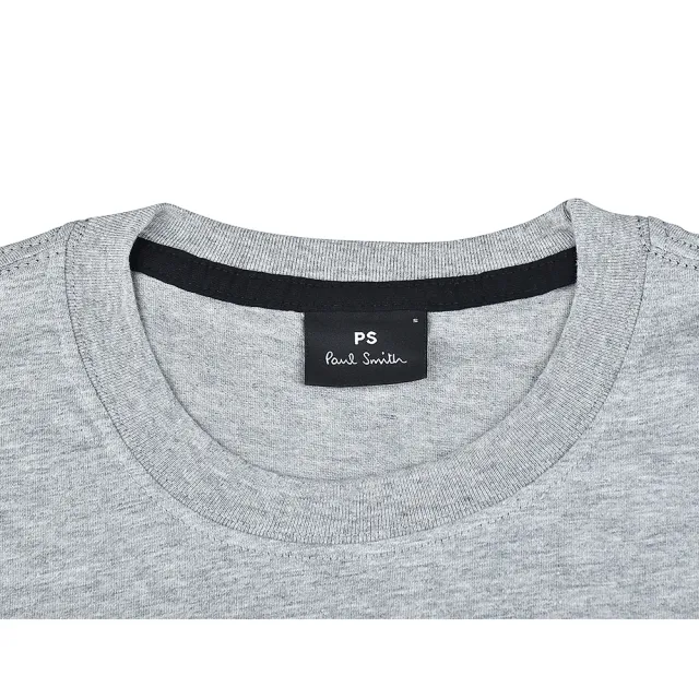 【Paul Smith】PAUL SMITH LOGO純棉骷顱骨架短袖T恤(男款/灰)