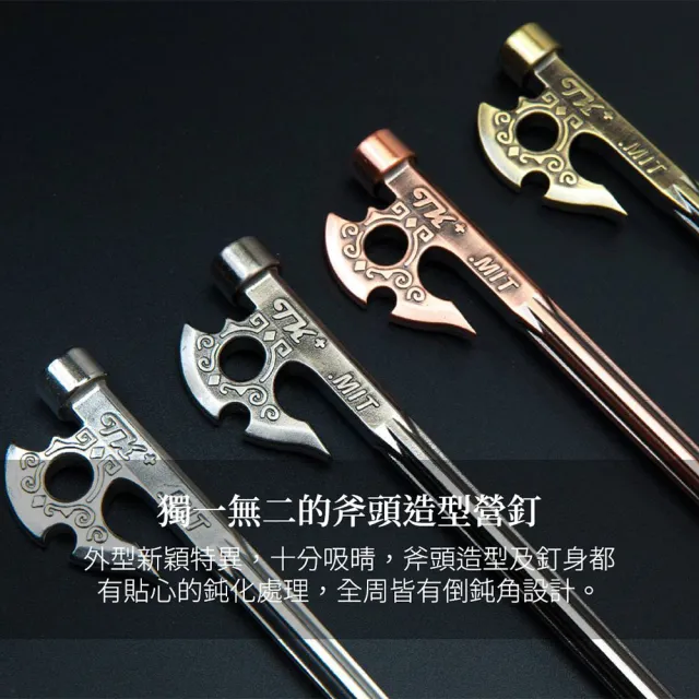 【TKS】神斧釘-22cm(630不鏽鋼營釘 630營釘 神斧平價版營釘 TK神斧釘 營釘 露營營釘)