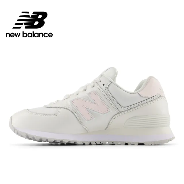 【NEW BALANCE】NB 復古鞋/運動鞋_WL574FJ2-B_女性_奶油粉_緞帶鞋帶(MOMO獨家販售)