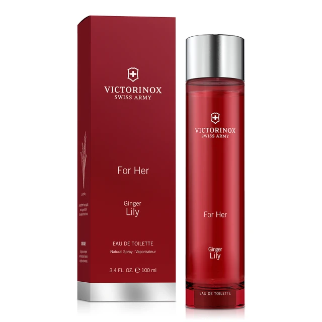 VICTORINOX 瑞士維氏 Swiss Army 香薑百合女性淡香水100ml(專櫃公司貨)