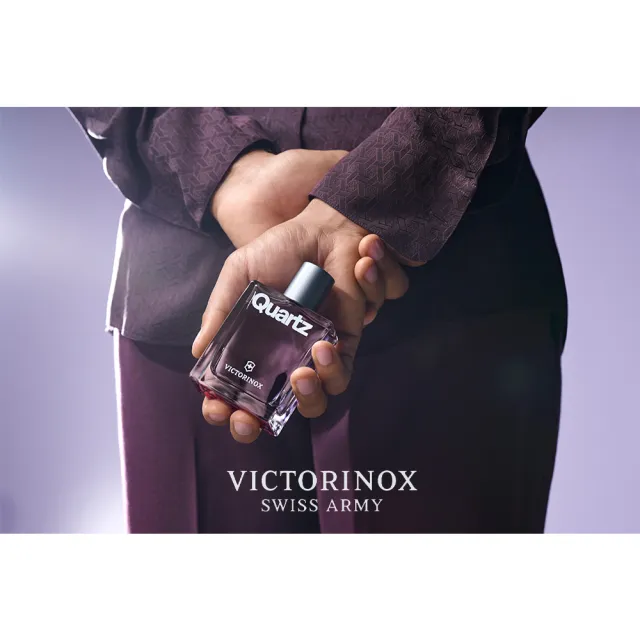 【VICTORINOX 瑞士維氏】Swiss Army 石英魅力男性淡香水100ml(專櫃公司貨)