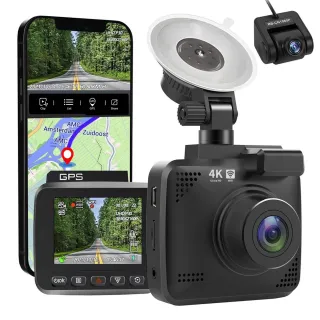 【Jinpei 錦沛】2K QHD 行車紀錄器、SONY Starvis APP即時連線、GPS 、前後雙錄 贈32GB(行車紀錄器)