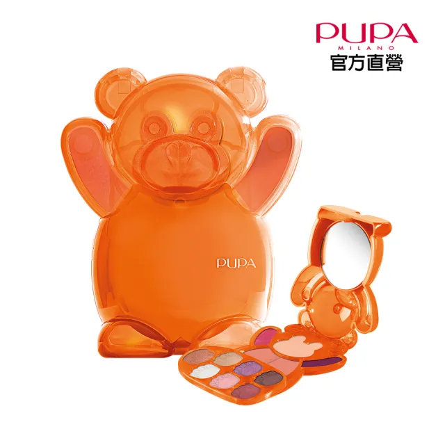 【PUPA】快樂小熊眼頰唇彩盒11.1g(多款任選)