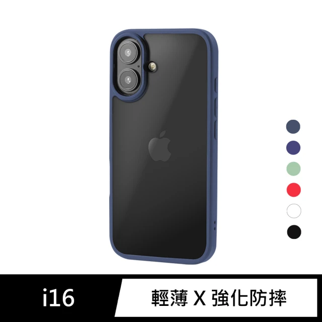 General iPhone 16 手機殼 i16 6.1吋 保護殼 輕薄防摔鏡頭加高保護套