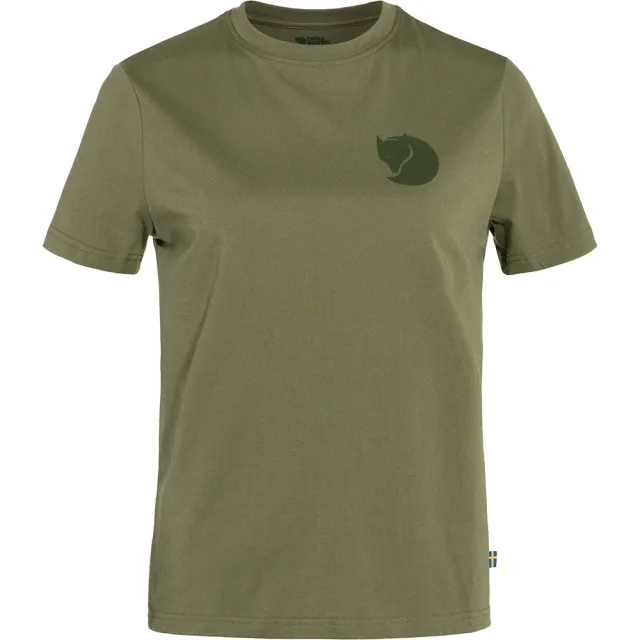 【Fjallraven】Fox Boxy Logo T-shirt 有機棉T恤 女(FR87153 5色)
