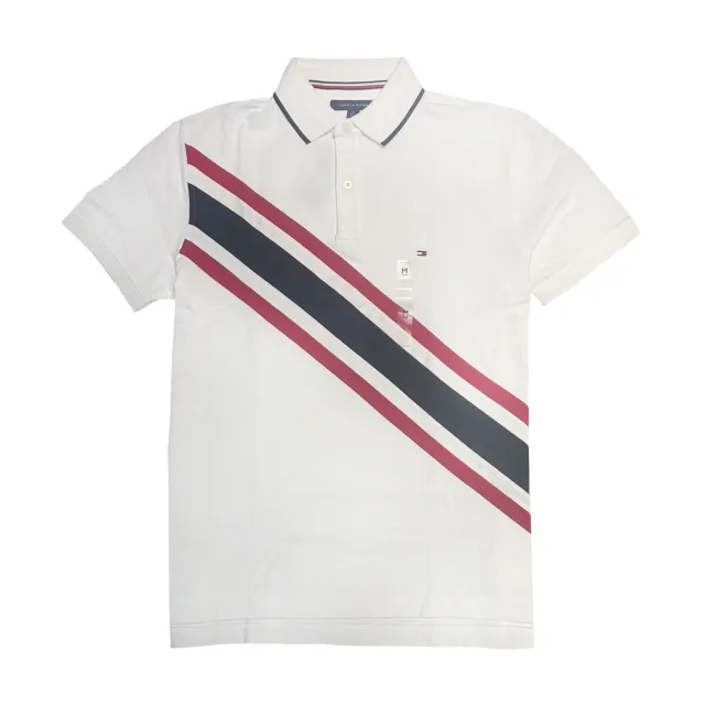 【Tommy Hilfiger】男女款 經典刺繡LOGO POLO衫 素面 滾邊(平輸品)