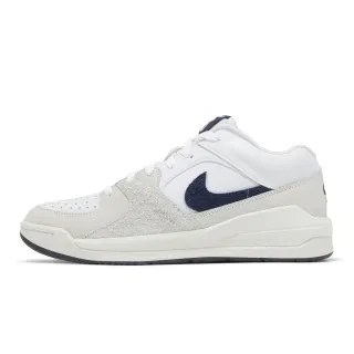 【NIKE 耐吉】休閒鞋 Jordan Stadium 90 男鞋 米白 深藍 復古 喬丹(DX4397-146)
