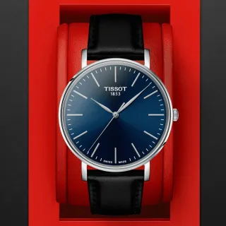 【TISSOT 天梭】EVERYTIME 經典簡約石英腕錶 618 週年慶 推薦(T1434101604100)