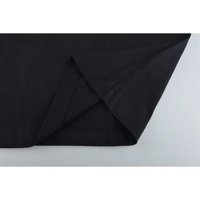 【MM6 MAISON MARGIELA】MM6 Maison Margiela大寫英數LOGO短袖純棉T恤(女款/黑)