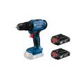 【BOSCH 博世】18V 鋰電四分震動電鑽(GSB 183-LI  2.0Ahx2)