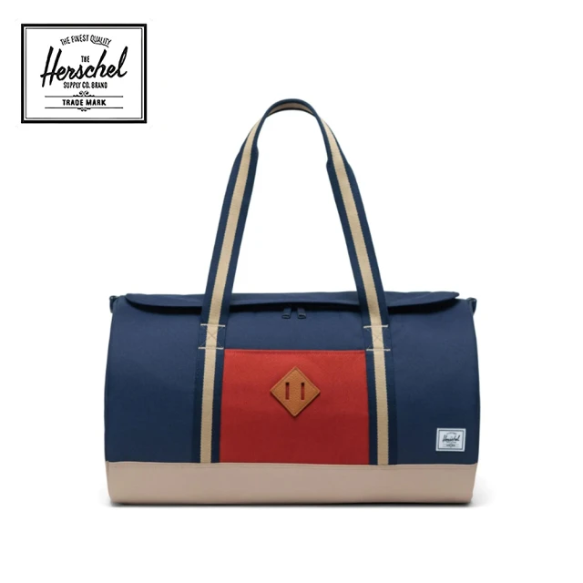 Herschel 官方直營 手提包 旅行袋 健身包 側背包 40L Heritage Duffle 藍(11385