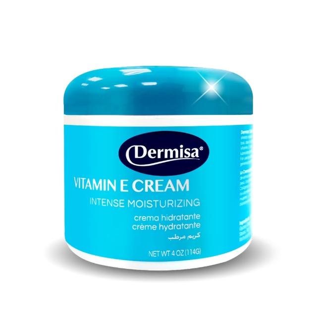 【Dermisa】維他命E重量版保濕乳霜114g(膠原蛋白 Q10 重量版乳霜)