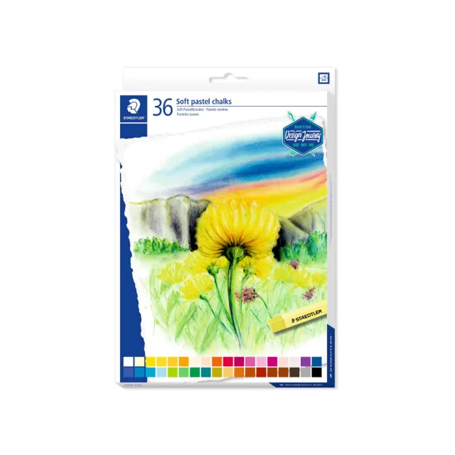 【STAEDTLER 施德樓】施德樓 金鑽專家級粉彩36色組 MS2430C36