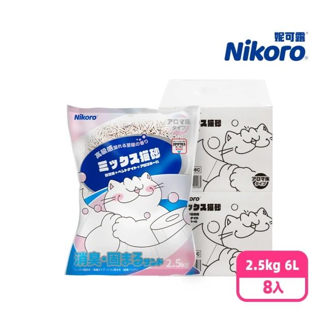 iCat 寵喵樂 環保水解礦砂 6L/4.5kg*2包組（原