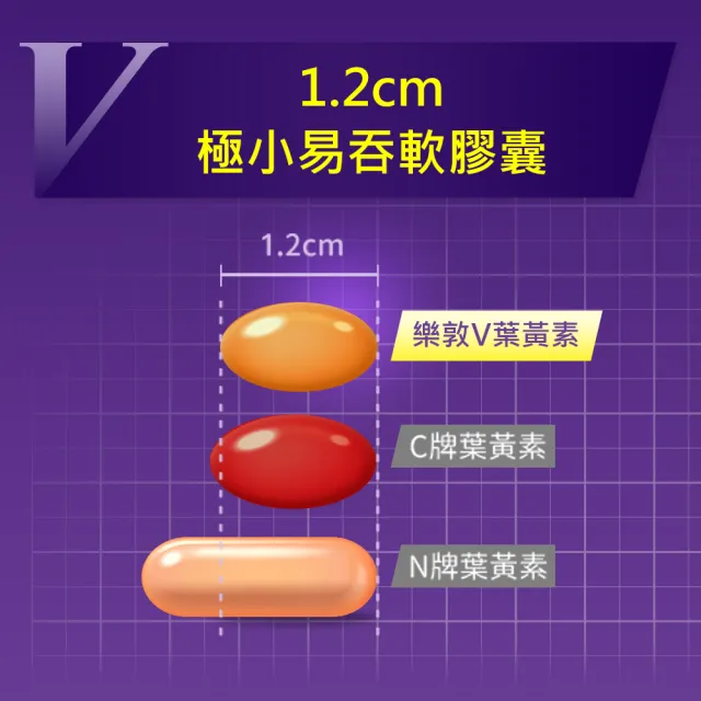 【樂敦】V游離型葉黃素複方軟膠囊(4入組共240粒；金盞花萃取物)