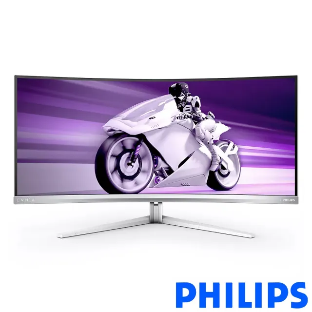 【Philips 飛利浦】34M2C8600 34型 OLED 2K曲面電競螢幕(HDMI/175hz/0.03ms/QD OLED)