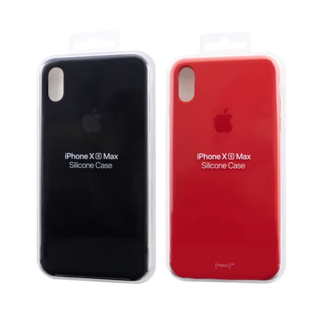 【Apple 蘋果】原廠 iPhone Xs Max 適用 Silicone case 矽膠保護套(公司貨)