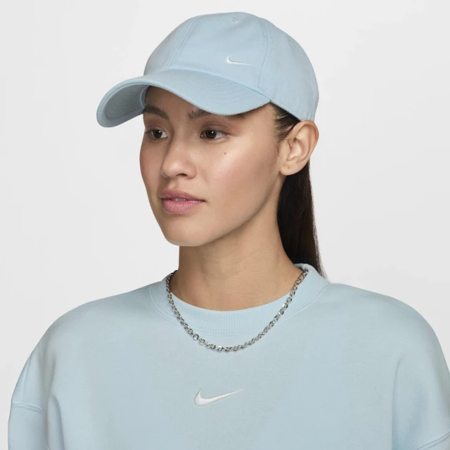 NIKE 耐吉 帽子 運動帽 棒球帽 遮陽帽 U NK CLUB CAP U CB SM SWSH L 藍 FZ5698-474