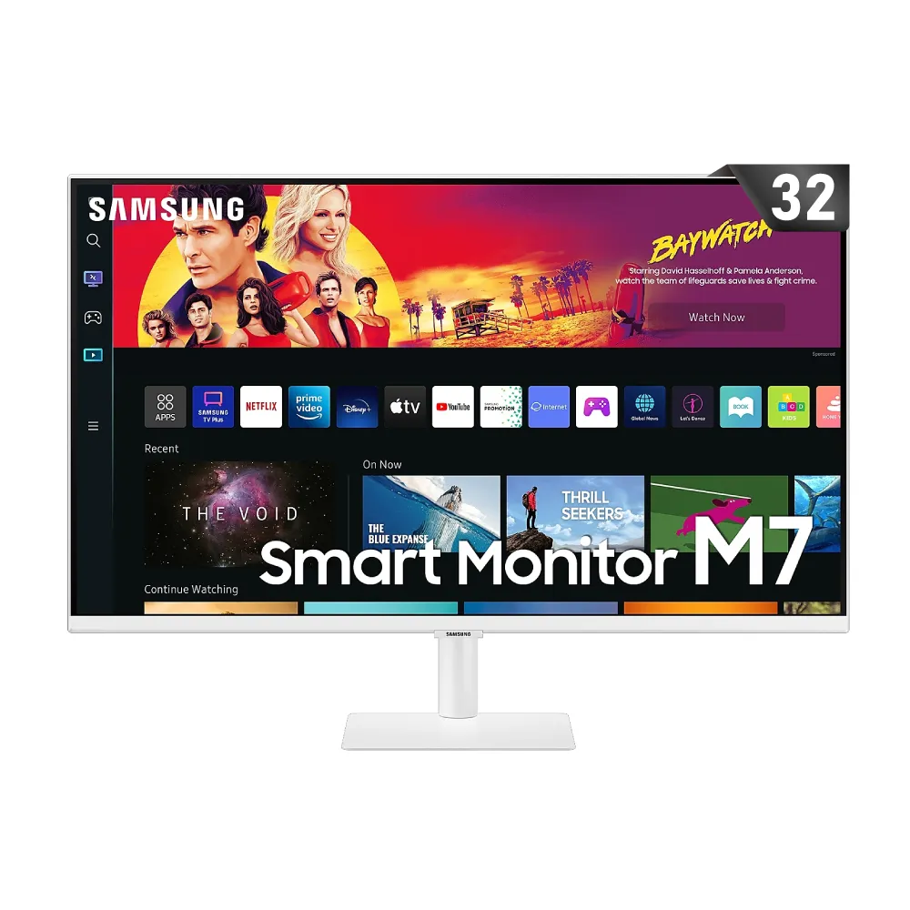 【SAMSUNG 三星】32吋4K  HDR淨藍光智慧聯網螢幕 M7(S32BM703UC)