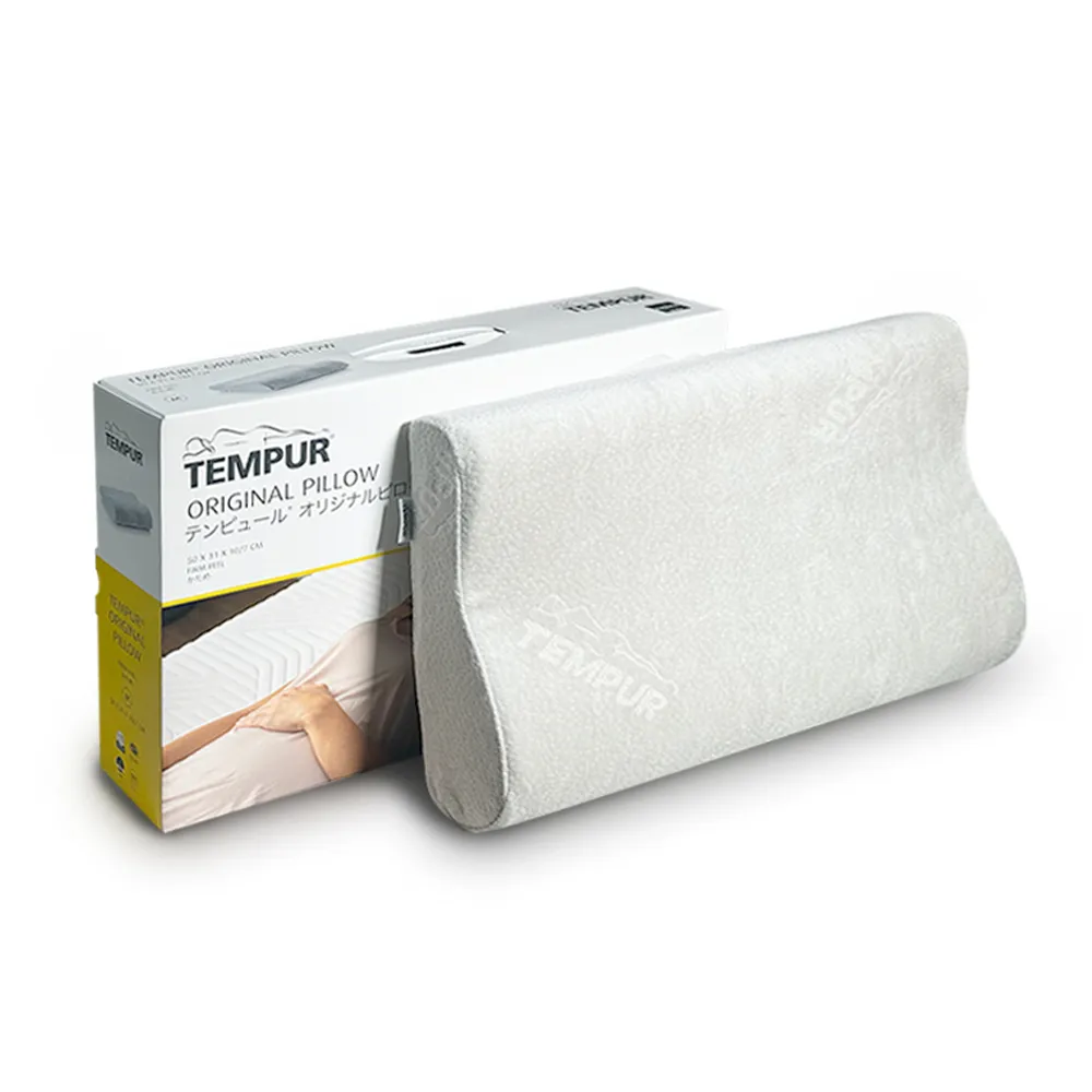 TEMPUR 丹普】ORIGINAL PILLOW 灰色日本國內版枕頭(原創枕頸枕 TEMPUR 丹普】ORIGINAL PILLOW 灰色日本國內版枕頭(原創枕頸枕