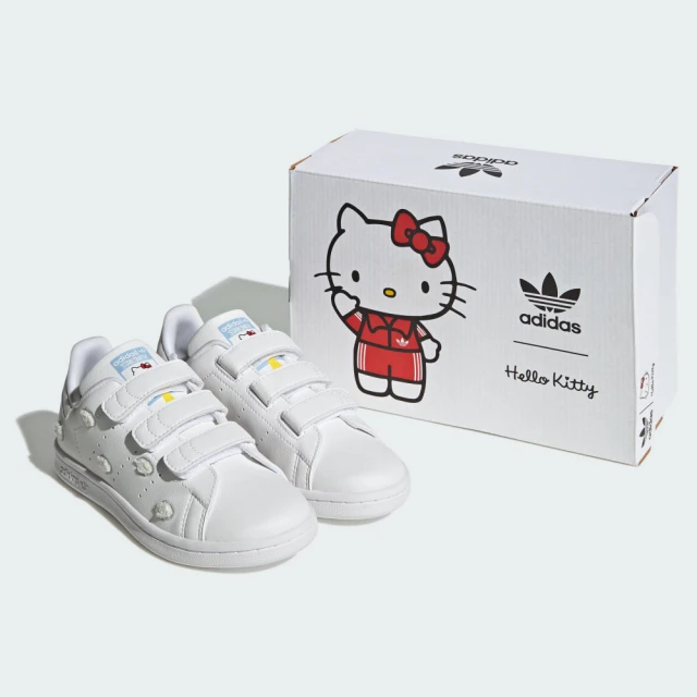 adidas 愛迪達 HELLO KITTY X STAN SMITH 運動休閒鞋 休閒鞋 小白鞋 童鞋 - Originals IF7023