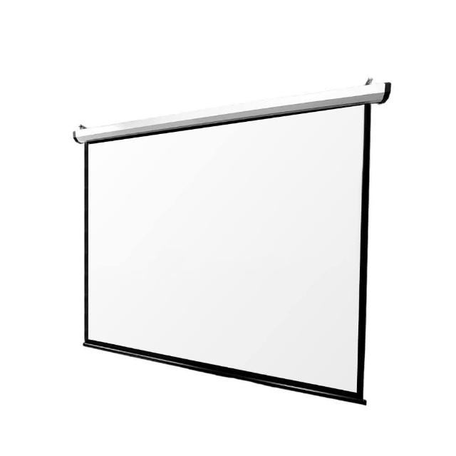 【USA優視雅】4:3電動投影布幕-110吋(台灣製造)