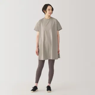 【MUJI 無印良品】女抗UV吸汗速乾短袖洋裝(共3色)