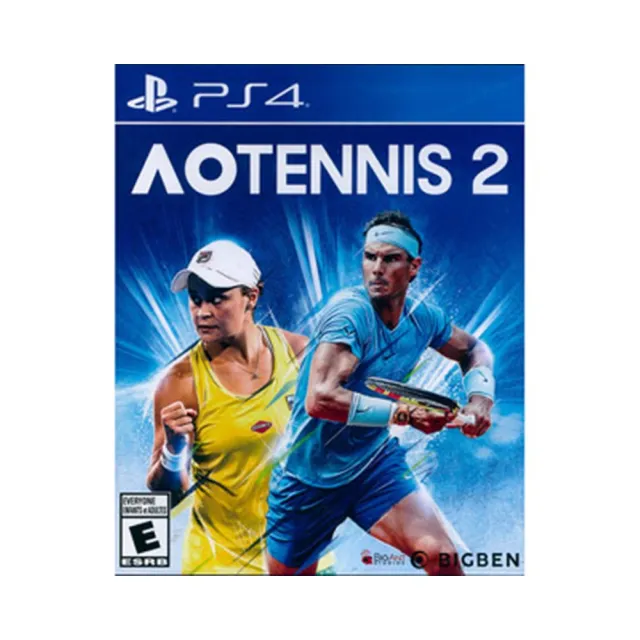 【SONY 索尼】PS4 澳洲國際網球 2 AO Tennis 2(英文美版)