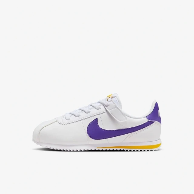 NIKE 耐吉 KIDS CORTEZ EASYON PSV 男女 中小童 休閒鞋 運動鞋 白紫黃(DM0951105)