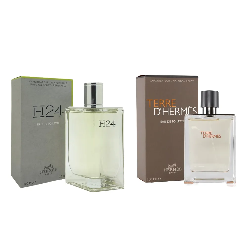 【Hermes 愛馬仕】大地男性淡香水 / H24男性淡香水 100ml(國際航空版)