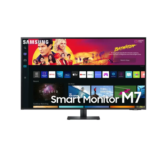 【SAMSUNG 三星】43型 4K HDR 淨藍光智慧聯網螢幕 M7(S43BM700UC)