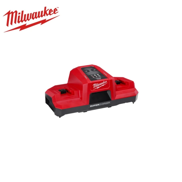 Milwaukee 美沃奇 18V 雙口 雙充 18A 超級充電器 超充 急速 充電器 M18DBSC(M18 DBSC)