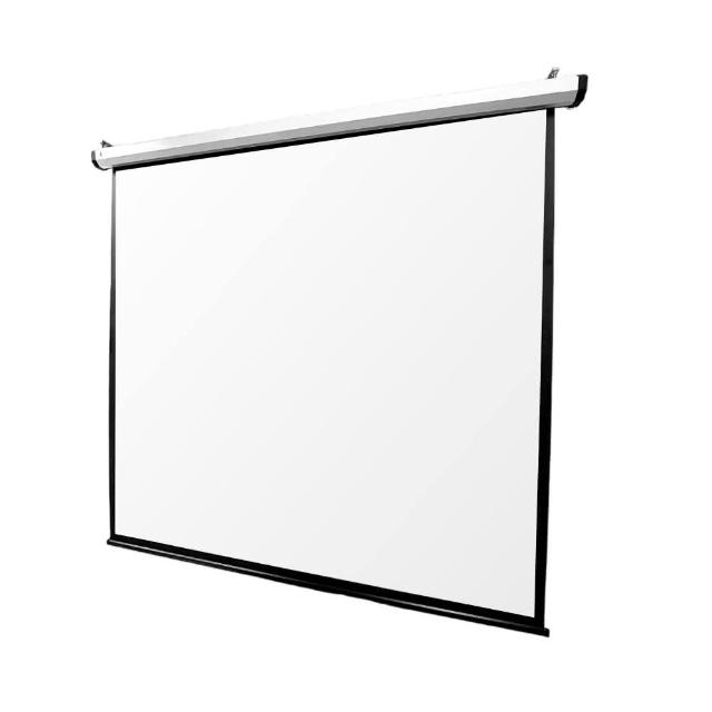 【USA優視雅】1:1電動投影布幕-120吋(台灣製造)