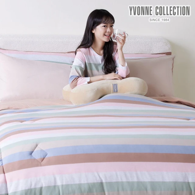 YVONNE 以旺傢飾 100%美國純棉四季被-侘寂水豚 泉