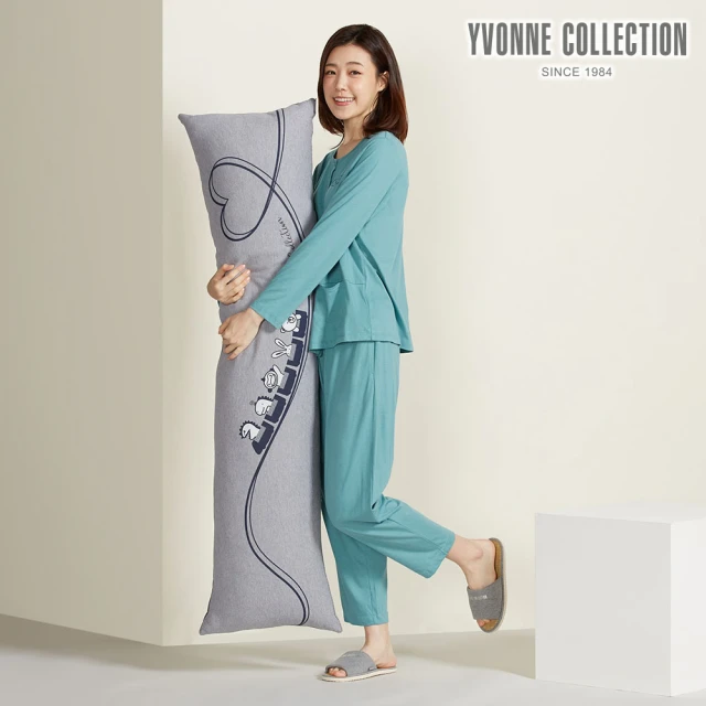 YVONNE 以旺傢飾 樂園超長型抱枕-岩石灰(150x40公分)