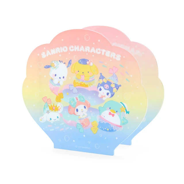 SANRIO 三麗鷗 美人魚系列 貝殼造型置物盒 飾品架 綜合角色