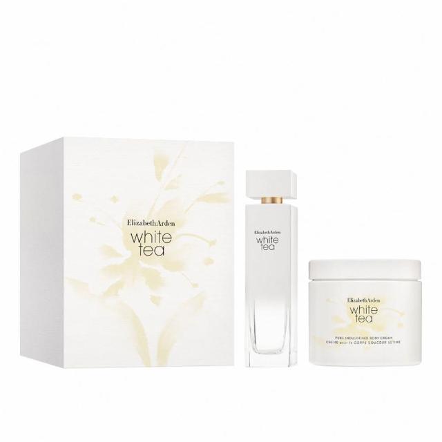 【伊麗莎白雅頓】官方直營 經典白茶香氛禮盒 (白茶香水100ml+白茶香水舒體霜400ml)