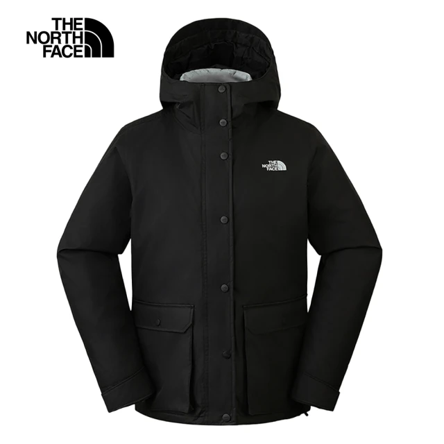 The North Face 北面女款米白色舒適透氣大尺寸迷