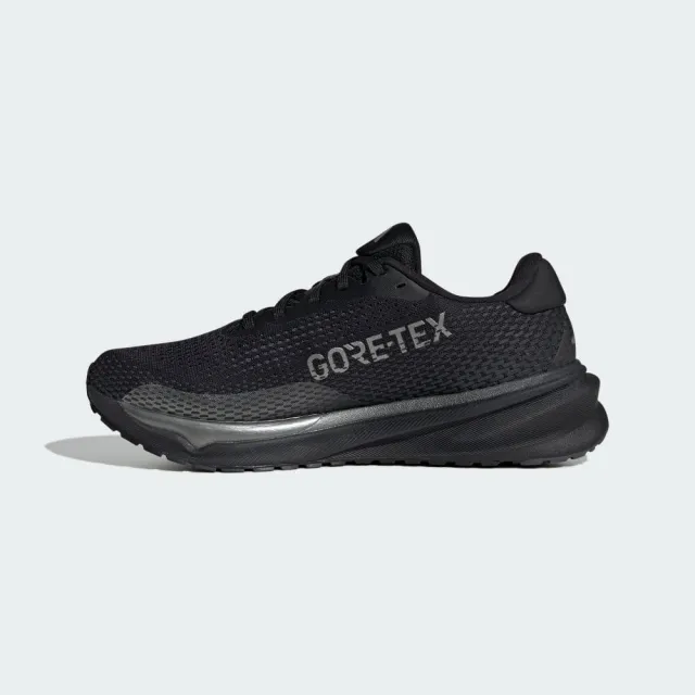 【adidas 愛迪達】SUPERNOVA GORE-TEX 跑鞋(ID6306 男鞋/女鞋 運動鞋 慢跑鞋 黑)