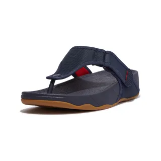 【FitFlop】TRAKK II MENS 調整式防水夾腳涼鞋-男(午夜藍)