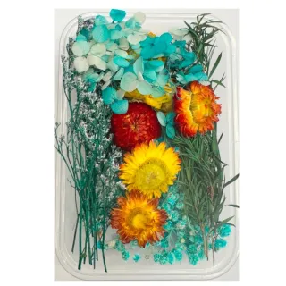 【A-ONE 匯旺】乾燥花材料包 永生花 浮油花 乾燥花DIY 乾燥花藝教學 自然乾燥花材料包 乾燥花材料禮盒(A03)