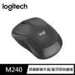 【Logitech 羅技】M240 無線靜音藍芽滑鼠(不附接收器)